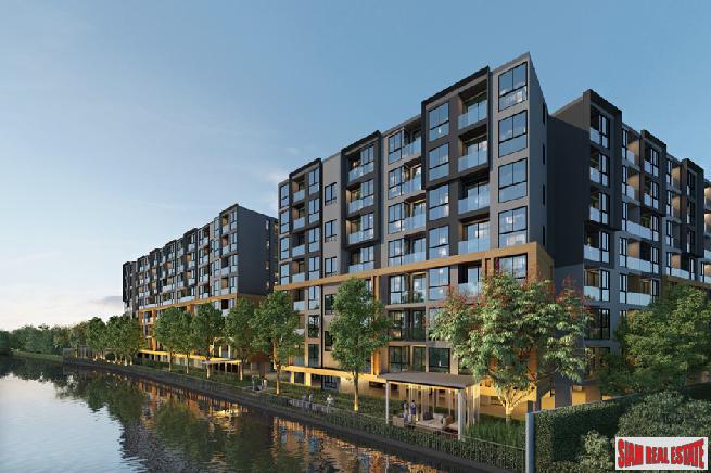 Ready to Move in Resort Style Low-Rise Condo next to Canal at Sukhumvit 50, BTS Onnut - 1 Bed Units - Up to 33% Discount and Full Furnished!-5
