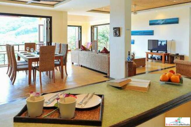 Fantastic Sea Views from this Three Bedroom House Located in the Hills of Karon