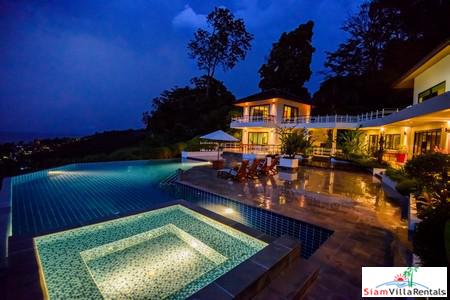 Panoramic Ocean and Lush Mountain Views from this Three Bedroom in Nai Thon-4