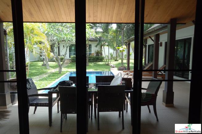 Three Bedroom Bali-Style Pool Villa for Rent in Rawai