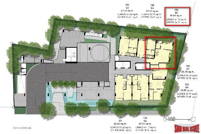 Luxury Low-Rise Condo for Living and Investing Located in the heart of the city, close to BTS Phrom Phong - Two Bed and Duplex Units-21