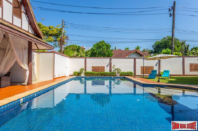 Status Villa Nai Harn | Private Three Bedroom Pool Villa with Large Yard and Gardens for Rent