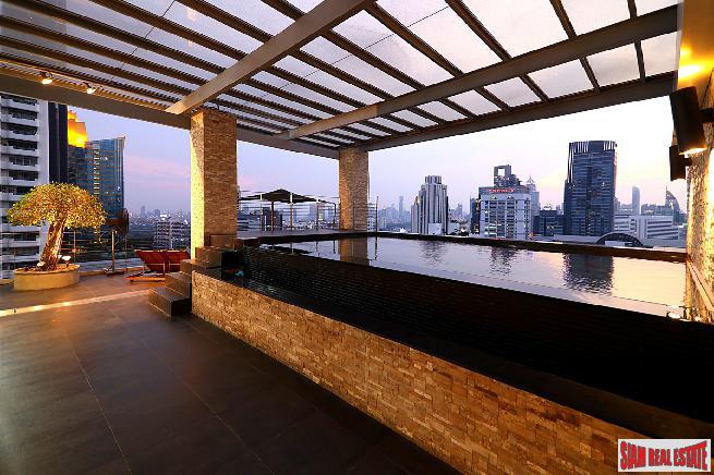 Unique 4 Bed Penthouse Condo with Private Pool and Panoramic Views at Asoke, Bangkok