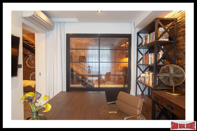Boutique Low-Rise of Exclusive Modern Industrial Duplex Condos at Sukhumvit 65, Ekkamai-9