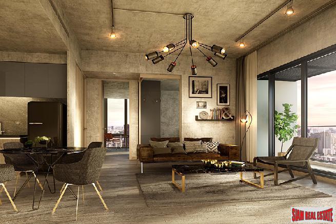 The Lofts Asoke | Luxury Newly Completed One Bed Duplex Corner Unit on High Floor-15