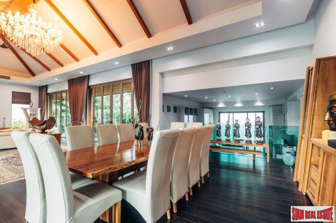 Anchan III | Amazing Five Bedroom Luxury Pool Villa with Three Pavilions in Cherng Talay-8