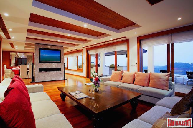 Baan Thai Surin Hill Estate | Amazing Five Bedroom Villa With Andaman Sea Views in an Exclusive Estate