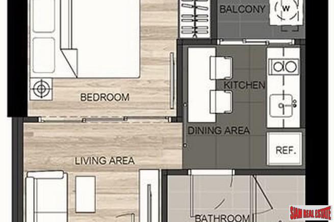 The Line Jatujak-Mochit | New Modern One Bedroom Condo a Five Minute Walk to MRT & BTS Mo Chit-20