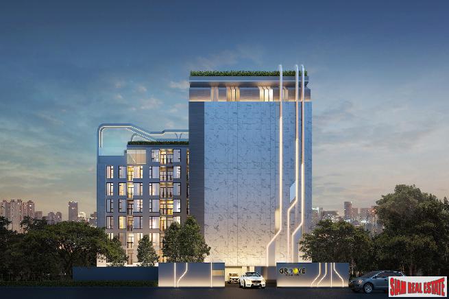 New Low-Rise Smart Condo in Construction with Extensive Facilities at Ratchada-Rama 9 Area - 1 Bed Units - Up to 36% Discount!-0