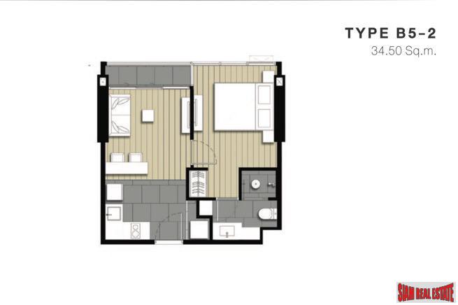 Huge Investment Potential | Luxury Development in Growing Saphan Khwai - One Bedrooms-11