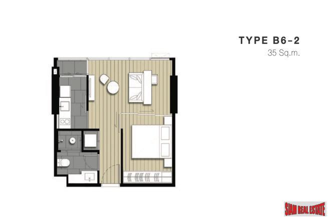 Huge Investment Potential | Luxury Development in Growing Saphan Khwai - One Bedrooms-12