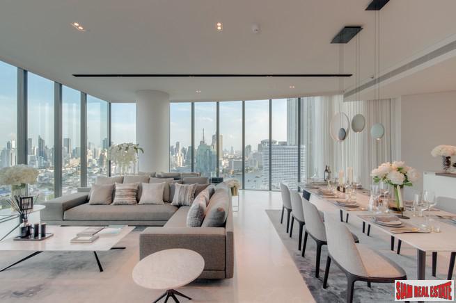 Exclusive Newly Completed Luxury Condo with Spectacular Panoramic Chao Phraya River Views - Four Bedroom Duplex-1