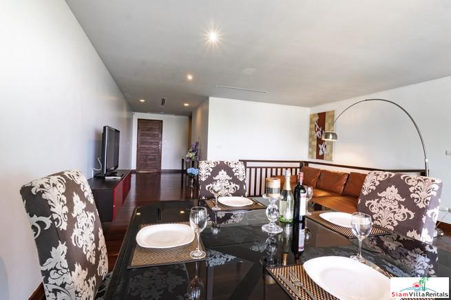 The Royal Bay View Villas | Two Bedroom Family Penthouse Duplex for Rent with Panoramic Patong Bay Sea Views