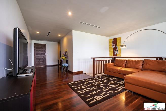 The Royal Bay View Villas | Two Bedroom Family Penthouse Duplex for Rent with Panoramic Patong Bay Sea Views