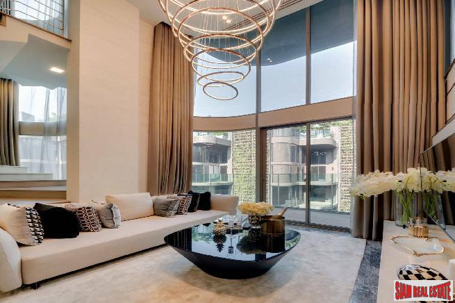 Newly Completed Luxury Low-Rise Duplex Condos at Phrom Phong - 3 Bed Duplex Units-14