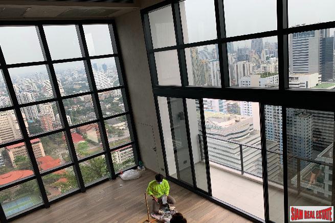 The Lofts Asoke | Luxury Newly Completed One Bed Duplex Corner Unit on High Floor-2