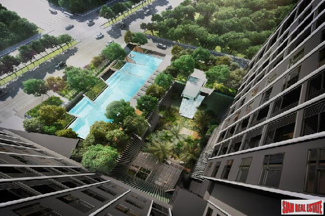 New High-Rise Condo in Construction by Leading Thai and Japanese Developers at Sukhumvit-Rama 4, Phra Khanong - 1 Bed Units-6