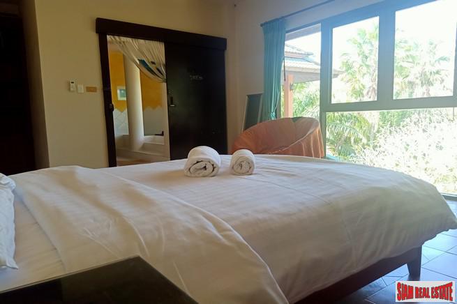 Large Private Four Bedroom House with Pool for Rent on One Rai of Land in Chalong