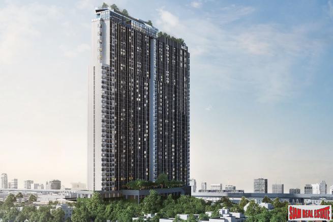 Nearing Completion High-Rise Riverside Smart Condo by Leading Thai Developer at Bang Phlat - Studio Units-2