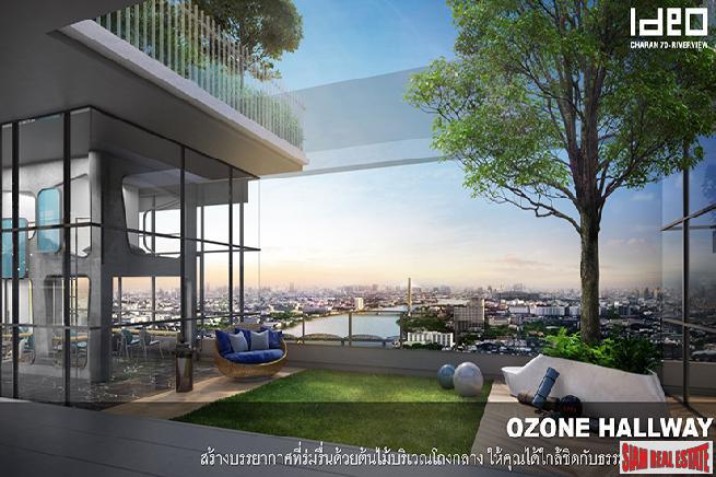 Nearing Completion High-Rise Riverside Smart Condo by Leading Thai Developer at Bang Phlat - Studio Units-7