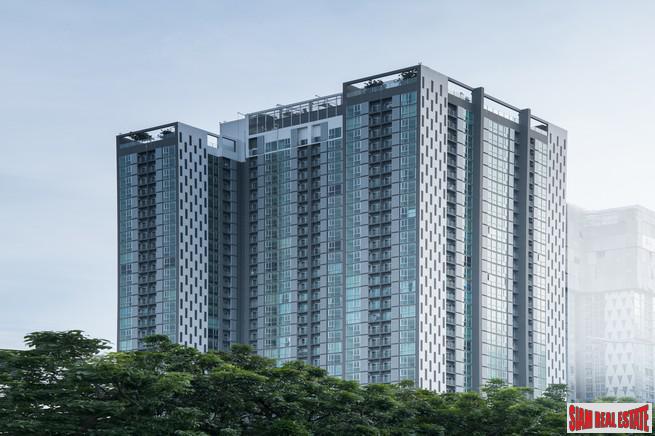 Newly Completed High-Rise Condo at Ratchada, MRT Thailand Cultural Centre - One Bed Units-2