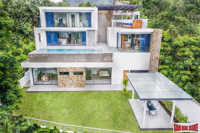 Sea View Prestigious Six Bedroom Pool Villa for Sale in New Kamala Development