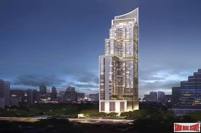 The ESSE Asoke | City Views from this 44th Floor Luxury Two Bed Condo - Last Chance, Special Price