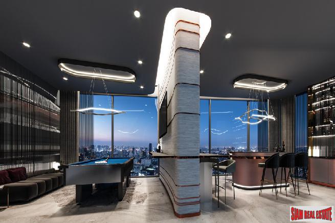 New Luxury High-Rise Condo in Construction at Ekkamai Road, Sukhumvit 63 - 1 Bed Loft Units-24