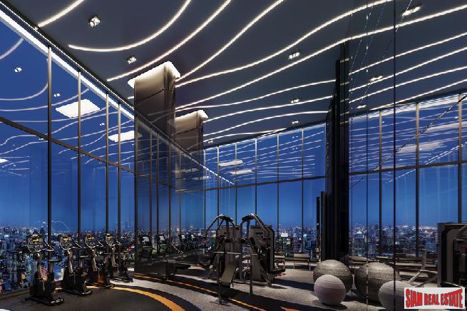 New Luxury High-Rise Condo in Construction at Ekkamai Road, Sukhumvit 63 - 1 Bed Loft Units-26