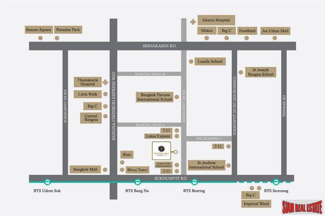 Notting Hill Sukhumvit 105 | Two Bedroom Fully Furnished Condo for Sale in Bangna with Excellent Building Facilities