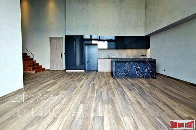 The Lofts Asoke | High Floor Duplex Condo for Sale with Clear City Views-3