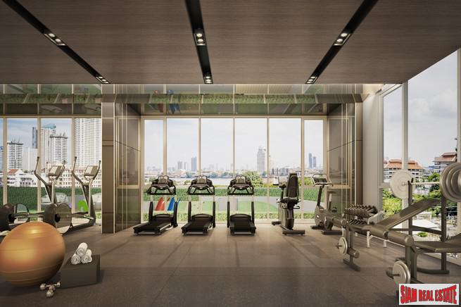 New Off-Plan Riverside High-Rise Condo at Charoennnakhon - 1 Bed Units - Only 20% Down-Payment!-4