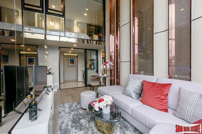 Hot New Luxury High-Rise Condo at the New Central Business District next to MRT Huai Khwang - 1 Bed Units - Free Full Furniture and Discount!-23