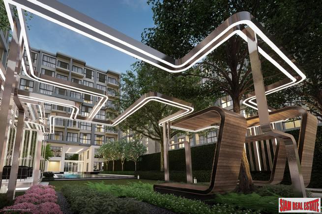 New Low-Rise Modern Condo Under Construction at Soi Laselle, Bearing, Bangna - 1 Bed Plus Units-4