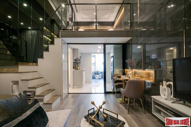 KnightsBridge Space Rama 9 | Nearing Completion 1 Bed Fully Furnished Loft Unit on the 18th Floor at Rama 9-14