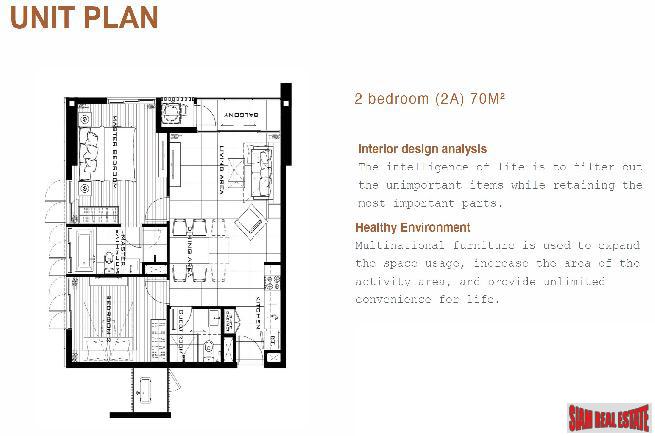 Newly Completed Luxury High-Rise Condo at Sukhumvit 31, Phrom Phong - 2 Bed Units - Large discounts available!-15