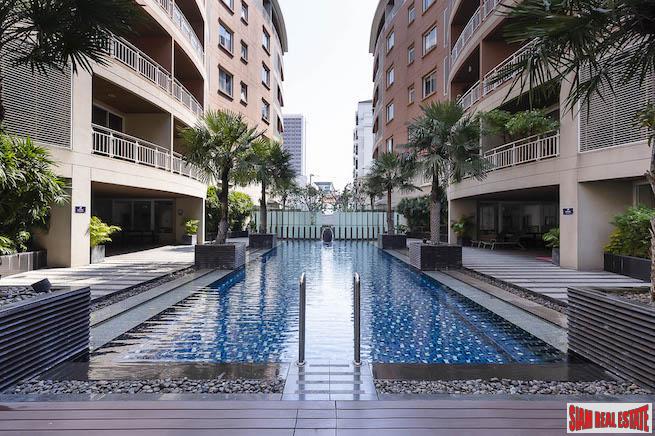 The Rise Sukhumvit 39 | Two Bedroom with Pool View in a Phrom Phong Low Rise Condo-0