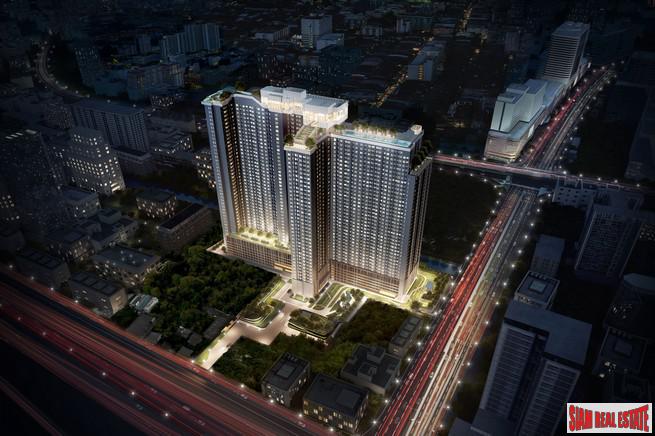 Newly Completed Mega Project with 2,400 Sqm of Sky Facilities only 300 metres to MRT Phra Ram 9, Rama 9 Road - Studio Units-3