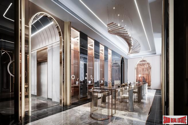 Hot New Luxury High-Rise Condo at the New Central Business District next to MRT Huai Khwang - 1 Bed Plus Units - Free Full Furniture and Discount!-2