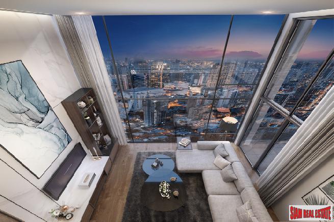 Penthouse Units at New Exciting High-Rise Condo at Asoke - 98.9 Sqm-3