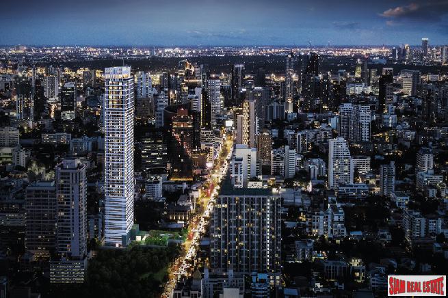 New Luxury High-Rise Smart Condo with Amazing Facilities at Thong Lor Road, Sukhumvit 55 - 2 Bed Units-2