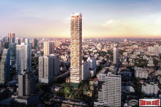 New Luxury High-Rise Smart Condo with Amazing Facilities at Thong Lor Road, Sukhumvit 55 - 2 Bed Loft Units-0