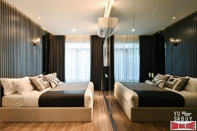 New Luxury Neo Classic Designed High-Rise at Charoennakorn close to Icon Siam, BTS Gold Line and the Riverside - 1 Bed Units - BitCoin Accepted as Payment!-29