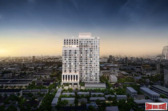New Luxury Neo Classic Designed High-Rise at Charoennakorn close to Icon Siam, BTS Gold Line and the Riverside - 1 Bed Plus Units - BitCoin Accepted as Payment-6