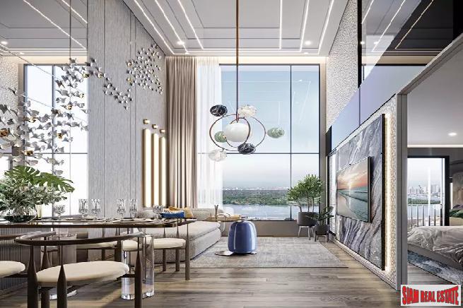 Exclusive New High-Rise Condo Launch by Leading Developers with River, Park and City Views at Rama 4 Road by Asoke and Phrom Phong -2 Bed Loft - Only 12% Down-Payment!-24