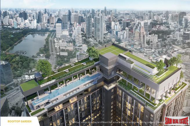 Exclusive New High-Rise Condo Launch by Leading Developers with River, Park and City Views at Rama 4 Road by Asoke and Phrom Phong -2 Bed Loft - Only 12% Down-Payment!-8