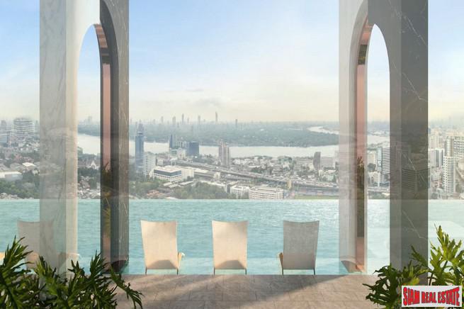 Exclusive New High-Rise Condo Launch by Leading Developers with River, Park and City Views at Rama 4 Road by Asoke and Phrom Phong -1 Bed Loft - Only 12% Down-Payment!-1