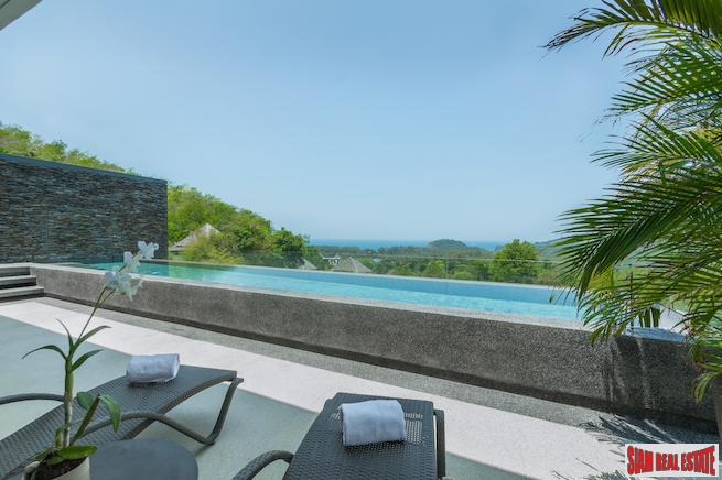 Layan Sea View Residences | Beautiful Panoramic Ocean Views from this 2+1 Bedroom Pool Villa for Rent