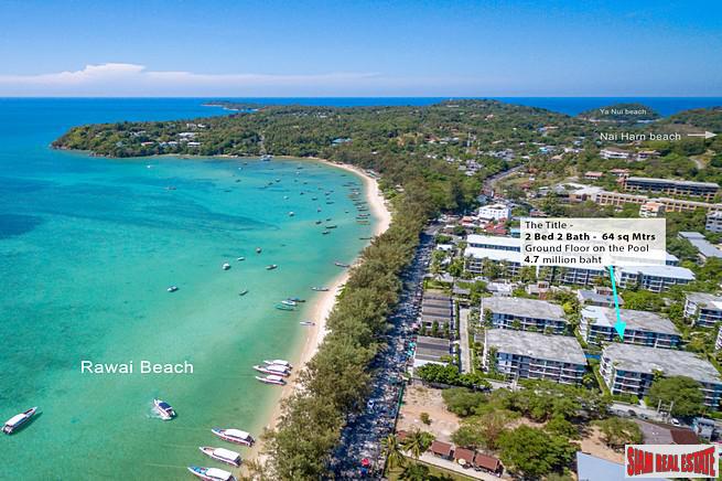 The Title Condo Rawai Phase 2 | Recently Renovated Two Bedroom Pool Access Condo for Sale