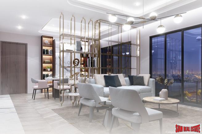 New Release of 2 Beds Condos in this Riverside High-Rise in Construction at Charoen Nakhon - Only 10 Units